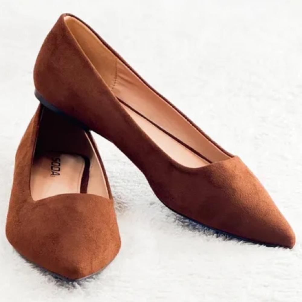 Soda Flat Out Perfect in Walnut Size 8 NIB - Picture 1 of 5